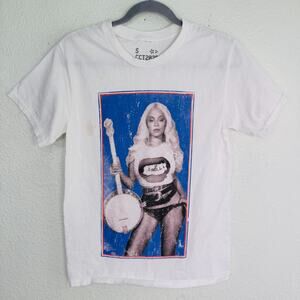 Beyonce Cowboy Carter Tour Shirt Womens Small Banjo Graphic Tshirt Concert Merch